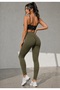 High-Waisted Lycra Tights with Drawstring at the Back, Sports Tights
