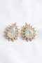 Damla Yildiz Stud Earrings 4.5 Cm. - 3