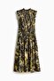 Smocked midi dress