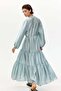 Tiered-skirt shirt dress - 3