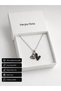Double Heart Detailed 316L Stainless Steel Women's Necklace Gift Option - 3