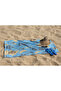 Anchor Map Patterned Digital Printed Boys' Youth Beach Bath Towel - 4
