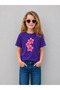 Girl's T-Shirt 100% Cotton Printed Comfortable Fit Summer T-Shirt
