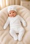 Seasonal Cotton Baby Girl Hospital Discharge Set 5 Pieces – Stylish Design with Ruffle Detail - 4