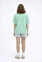 Women's Printed Oversize T-Shirt 100% Cotton |   Comfortable Fit Short Sleeve J - 2