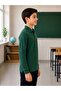 100% Cotton Polo Non-Curling Collar School T-Shirt Breathable Fabric Long Sleeve - 3