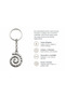 Spiral Form Keychain |   Spiral Metal End Design |   Daily Stylish Accessory
