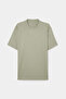 Ds Damat Comfort Mold Sage Soft Viscose Blended Comfortable Crew Neck T-Shirt - 5