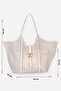 Alina t Logo Mesh Shoulder Bag - 2
