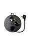 Current Protected Socket with USB and 3-Outlet Socket, 2 Meter Cable, Durable - 3