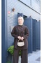 Wonderful Stone Embellishment Detailed 100% Cotton Special Design Trouser Suit - 7