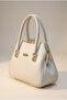 Lyra Women's Hand and Shoulder Bag White Multi-Compartment Adjustable Strap Stylish Daily Use