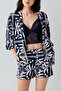 3568 Women's 3-Piece Pajama Set with Dressing Gown - 4