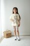 Girl's 3-10 Years Old Short-Sleeved 2-Piece Set with Shorts