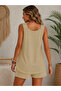 Women's V-Neck Bohemian Casual Blouse Shorts Set - 2