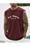 Los Angeles Enjoy Life Printed Men's Zero Sleeve Athlete Tshirt - 2