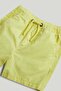 Yellow Poplin Shorts - 2
