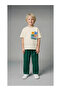 Tropicoast Green Striped Pants Boys' Set - 4