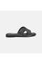Women's Black Stone Detailed Slippers - 2