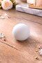 8Pcs Hard Plastic Knob Round Ball Matte White Cabinet Furniture Kitchen Cupboard Drawer Handle Knob Handle - 7