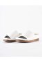 Women's Summer Comfortable Slippers Wide Band Soft Anatomical Sole Daily Comfort White - 2