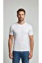 6-Pack Premium 100% Organic Cotton Basic Slimfit White-Khaki-Black-Navy Blue-Burgundy-Smoked Men's T-Shirt - 8