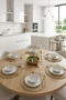Natural Jute Runner and American Placemat Set 7 Pieces (1 Runner + 6 Placemats) - 4
