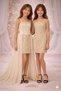 Embroidered Detachable Tulle Detailed 2-in-1 Girls' Evening Dress