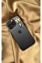 Gold Phone Charm with Stone Panda Figure - 3