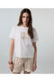 Slogan T-Shirt with Sea Shell Accessories - 2