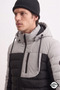 Zra Model New Season Water and Cold Resistant Removable Hooded Winter Men's Inflatable Coat - 5