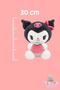 Kuromi Strawberry Bowknot Sleeping Companion Plush Toy Gift - 30 cm - 4