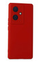 Ilkeshop New Vivo V29 Lite Case Nano Inside Velvet Silicone (185226) - Red