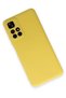 Ilkeshop New Redmi Note 11t Case Nano Velvet Silicone (03830) - Yellow - 3