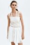 Lace-detail strappy dress - 3