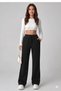 Women's 2-Piece Sweatpants - Black - Gray - Oversize Comfortable Casual Daily Sweatpants with Adjustable Waist and Washable Fabric - 2