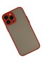 Ilkeshop New iPhone 14 Pro Max Case Montreal Silicone Cover (103108) - Red - 3