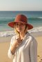 Women's Hand Knitted Detailed Hat Beach Hat - 2