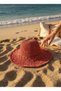 Women's Hand Knitted Detailed Hat Beach Hat