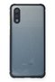 Ilkeshop New Galaxy A02 Case Miami Transparent Silicone (133817) - Navy Blue