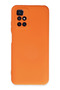 Ilkeshop New Redmi 10 2022 Case Nano Velvet Silicone (135918) - Orange