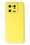 Ilkeshop New Mi 13 Pro Case Nano Velvet Silicone (141129) - Yellow