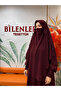 Medina Silk Shaded Souffle Set Burgundy Standard Size - 2