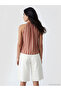 Timeless Clothing & Timeless Choices Tie-Back Collar Striped Blouse - 3