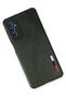 Shopilke Galaxy M52 5g Case Loop Leather Silicone (03058) - Green - 3