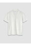 Esvab • Modern & Distinctive Devrik Roba Collar Pique Men's T-Shirt - 4
