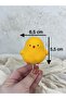 Handmade Chick Figured Cake Decoration / Birthday Decoration / Cake Decor - 1 Piece - 2