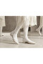 Lema, Closed Toe Mesh Upper Shoes with Lace Embroidery and Small Sequins - 3