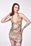 Steel Accessory Mini Dress - Green - 2