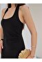 Women's Aura Waist Draped Halter Neck Interlock Fabric Dress - 7